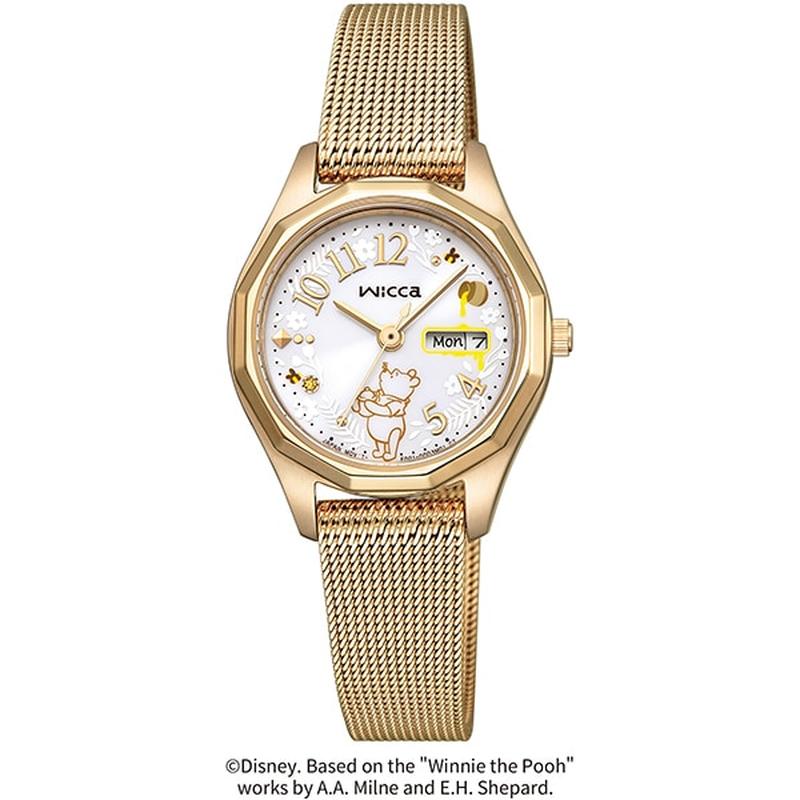 CITIZEN KH3-525-11 Watch - Watch Women's Wicca Solar Tech Disney Collection "Winnie The Pooh"