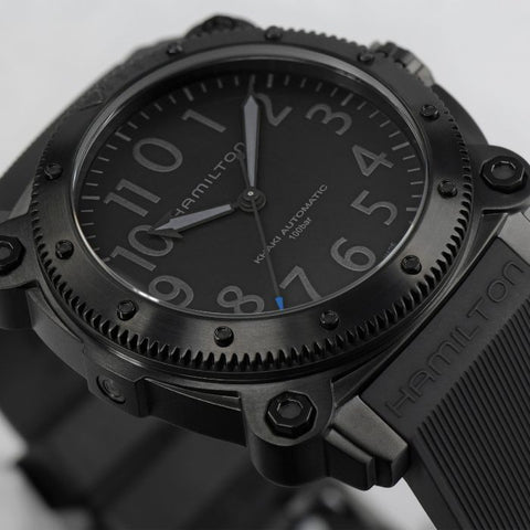 Hamilton H78505331 Watch - Khaki Navy BeLOWZERO Auto Limited Edition Below Zero Limited Edition Blue [Limited Quantity] (Imag