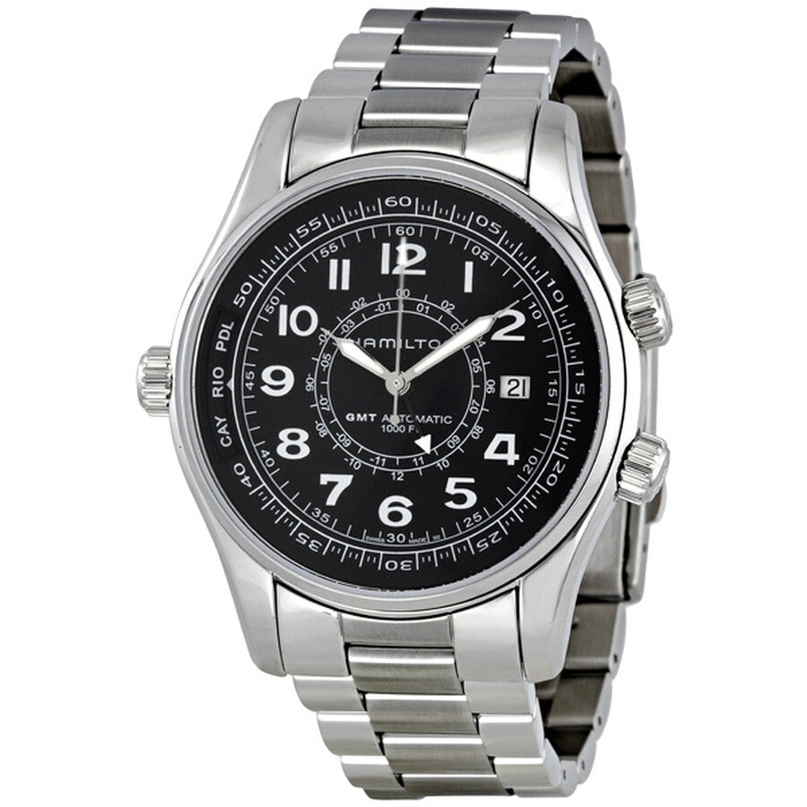 Hamilton H77505133 Watch - Khaki Navy Khaki UTC Auto