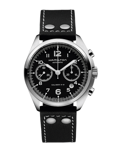 Hamilton H76416735 Khaki Aviation Khaki Pilot Pioneer Auto Chrono