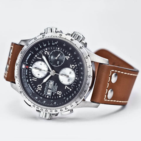 Hamilton H77616533 Watch - Khaki Aviation X-Wind Auto Chrono (Image 8)