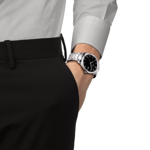 TISSOT T150.410.11.051.00 Watch - Swiss Automatic Movement Stainless Steel Case Water Resistant Elegant Design (Image 8)