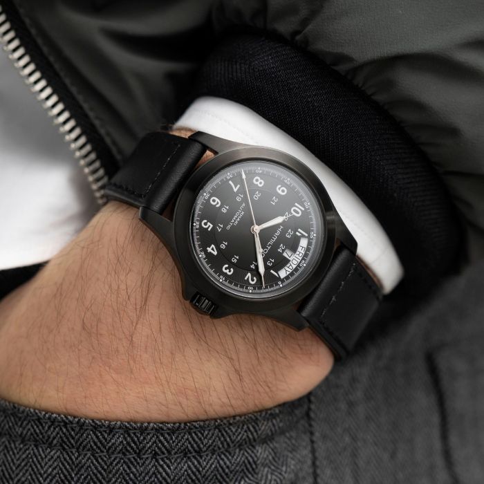 Hamilton H64465733 Watch - Khaki Field King Auto (Image 5)