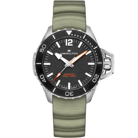 Hamilton H77825331 Watch - Khaki Navy Openwater Auto