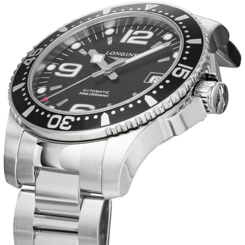 Longines Hydro Conquest 5-Year Warranty Black L3.741.4.56.6 [Parallel Import]