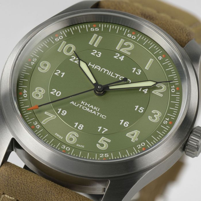 Hamilton H70205860 Watch - Khaki Field Titanium Auto (Image 4)
