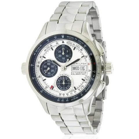 Hamilton H76566151 Watch - Khaki Aviation Khaki X Patrol Auto Chrono