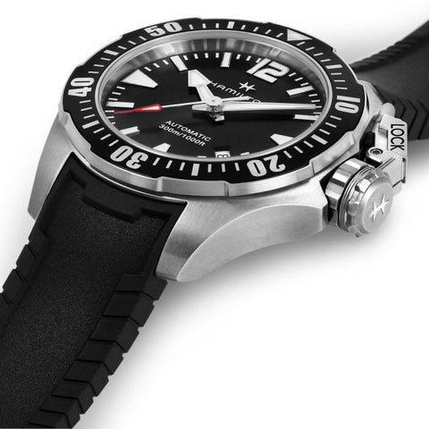 Hamilton H77605335 Watch - Khaki Navy OPENWATER AUTO (Image 4)