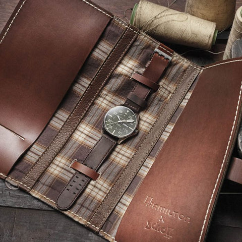 Hamilton H64735561 Watch - Khaki Aviation Pilot Schott NYC - Limited Edition (Image 8)