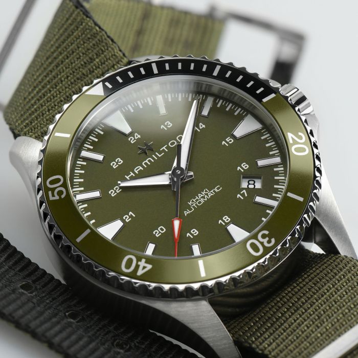 Hamilton H82375961 Watch - Khaki Navy Scuba Auto (Image 5)