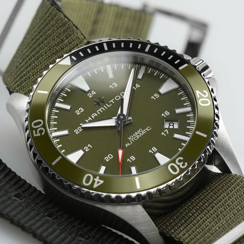 Hamilton H82375961 Watch - Khaki Navy Scuba Auto (Image 5)