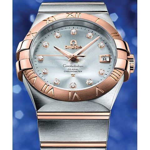 OMEGA Constellation 5-Year Warranty Silver (Case: Red Gold) 123.20.35.20.52.001 [Parallel Import]