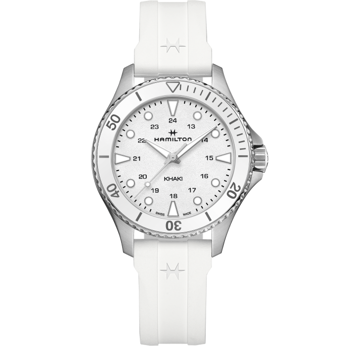 Hamilton H82221310 Watch - Khaki ネイビー Scuba Quartz