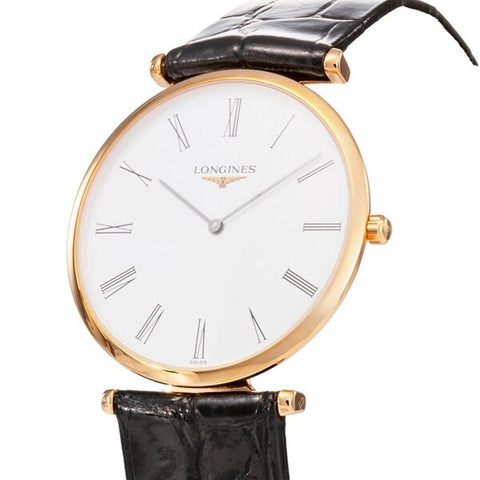 Longines La Grande Classique 2-Year Warranty White (Bezel: Gold) L4.709.1.21.2 [Parallel Import]