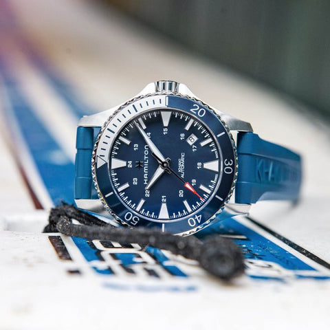 Hamilton H82345341 Watch - Khaki Navy Scuba Auto (Image 9)
