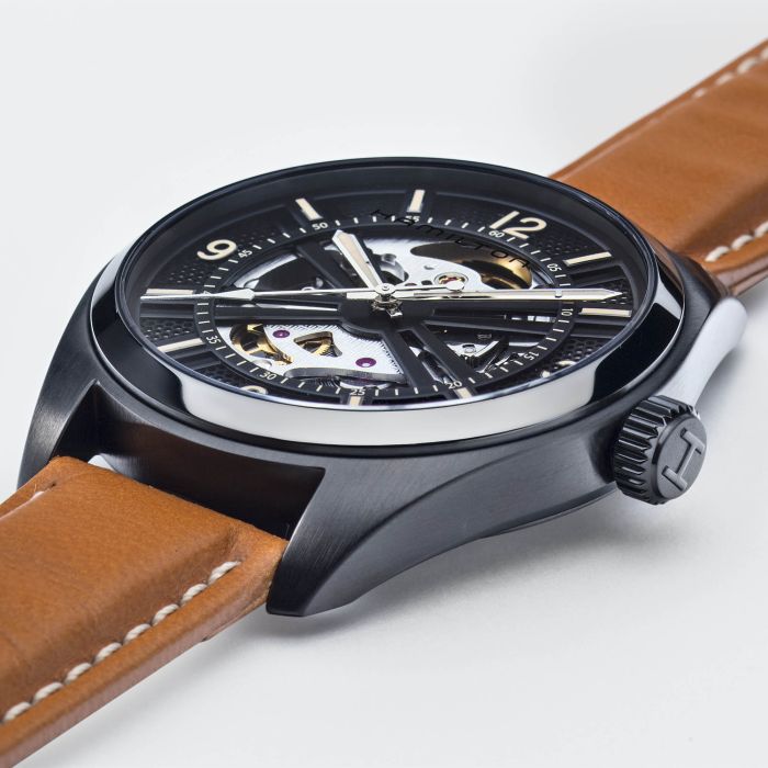 Hamilton H72585535 Watch - Khaki Field Skeleton Auto (Image 5)
