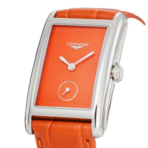 Longines Dolcevita 2-Year Warranty Orange L5.512.4.92.2 [Parallel Import]