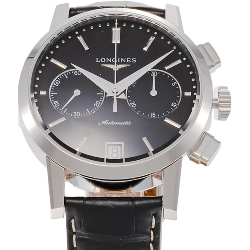 LONGINES L4.829.4.52.0 Watch - Men's Leather Belt Parallel Import with 2-Year Warranty (Image 3)
