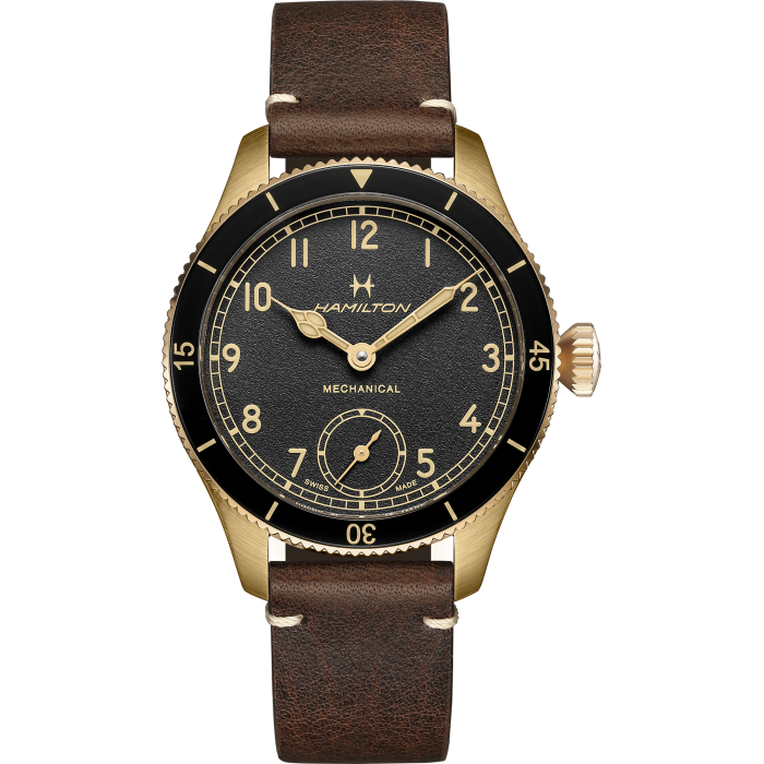 Hamilton H76709530 Watch - Khaki Aviation Pilot Pioneer Mechanical Bronze 43mm