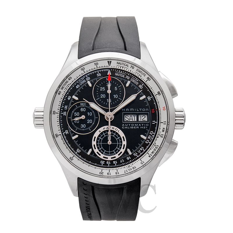 Hamilton H76556331 Watch - Khaki Aviation Khaki X Patrol Auto Chrono