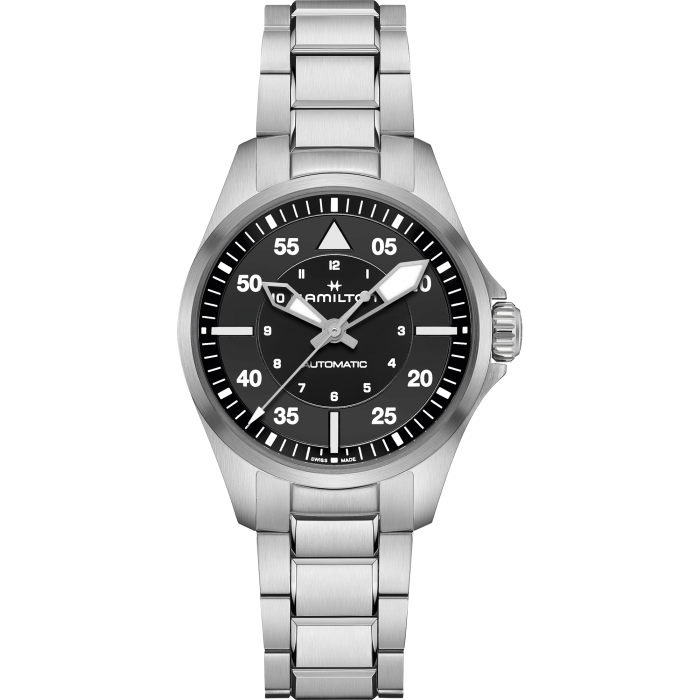 Hamilton H76215130 Watch - Khaki Aviation Pilot Auto