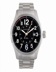 Hamilton H70615133 Watch - Khaki Field Khaki Officer Auto (Image 4)