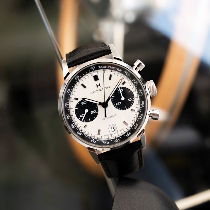 Hamilton H38416711 Watch - American Classic Intra-Matic Auto Chrono (Image 10)