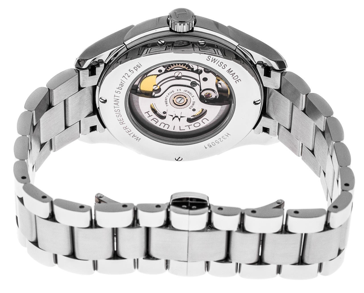 Hamilton H32505141 Watch - Jazzmaster Day Date Auto (Image 8)