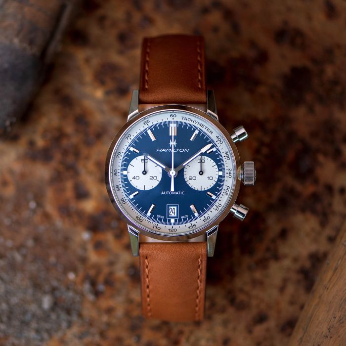 Hamilton H38416541 Watch - American Classic Intra-Matic Auto Chrono (Image 8)