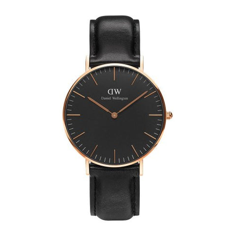 Daniel Wellington DW00100139 Watch - Classic 36 Daniel Wellington Sheffield R BK - Elegant Timepiece for Every Occasion