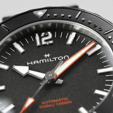 Hamilton H77455330 Watch - Khaki Navy Openwater Auto (Image 6)