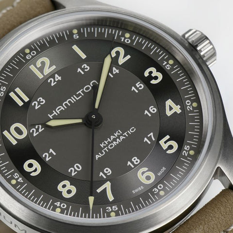 Hamilton H70545550 Watch - Khaki Field Titanium Auto (Image 2)