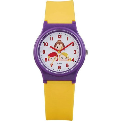 CITIZEN V06A-501VK Watch - Q&Q Analog Disney TSUMTSUM Princess Waterproof Watch with Urethane Strap