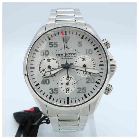 Hamilton H64666155 Watch - Khaki Aviation Khaki Pilot Auto Chrono