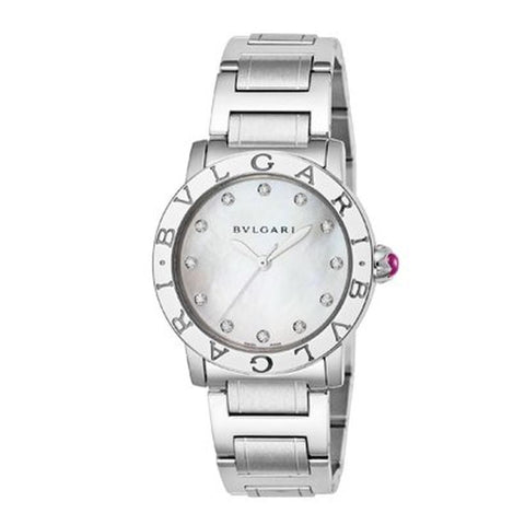 BVLGARI BBL33WSS/12 Watch - Women's Metal Belt Watch, Imported, 2-Year Warranty,