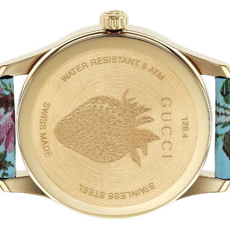 GUCCI YA1264085 Watch - G-Timeless Turquoise Watch with 2-Year Warranty [Parallel Import] (Image 4)