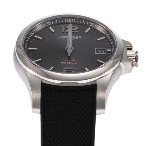 Longines Conquest V.H.P. [Conquest V.H.P.] 2-Year Warranty Black L3.716.4.56.9 [Parallel Import]
