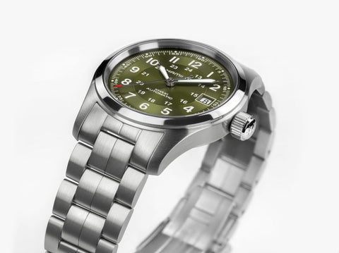 Hamilton H70455160 Watch - Khaki Field Auto 38 mm (Image 6)