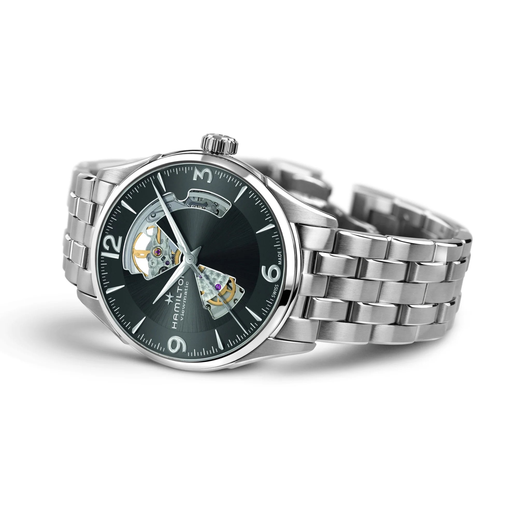 Hamilton H32705181 Watch - Jazzmaster Open Heart Auto (Image 3)