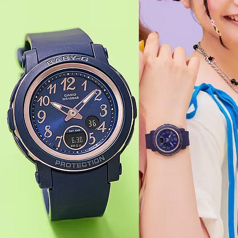 CASIO BGA-290SA-2AJF Watch - Ladies Baby-G Wide Face BGA-290 Series Watch (Image 4)