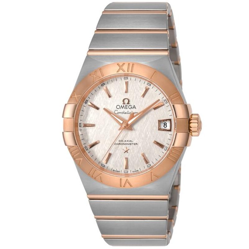 OMEGA 123.20.38.21.02.007 Watch - Constellation Co-Axial Chronometer Men's Metal Bracelet Parallel Import 5-Year Warranty