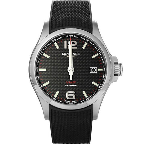 Longines Conquest V.H.P. [Conquest V.H.P.] 2-Year Warranty Black L3.726.4.66.9 [Parallel Import]
