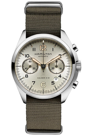 Hamilton H76456955 Watch - Khaki Aviation Khaki Pilot Pioneer Auto Chrono
