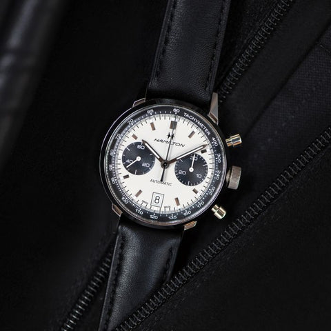 Hamilton H38416711 Watch - American Classic Intra-Matic Auto Chrono (Image 8)