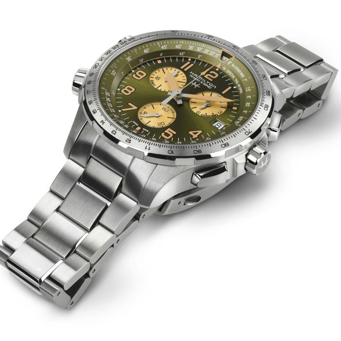 Hamilton H77932160 Watch - Khaki Aviation X-Wind GMT Chrono Quartz (Image 2)