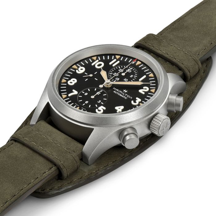 Hamilton H71706830 Watch - Khaki Field Auto Chrono (Image 2)