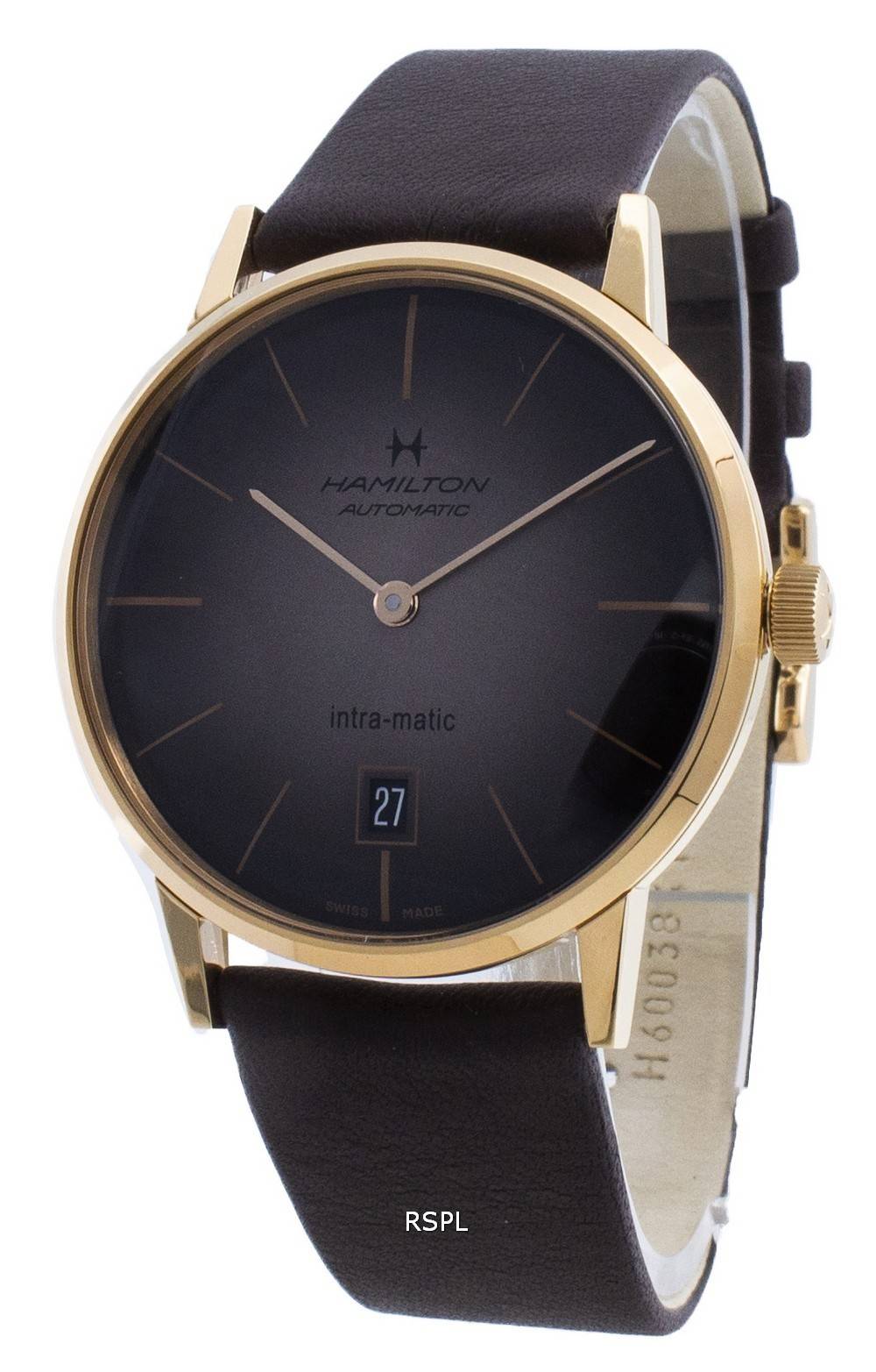 Hamilton H38465501 Watch - American Classic Intra-Matic Auto (Image 4)