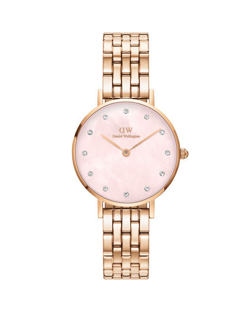 Daniel Wellington DW00100617 Watch - Daniel Wellington Petite Lumine 28mm RGMOP PK Pink Watch - Elegant Women's Timepiece