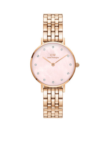 Daniel Wellington DW00100617 Watch - Daniel Wellington Petite Lumine 28mm RGMOP PK Pink Watch - Elegant Women's Timepiece