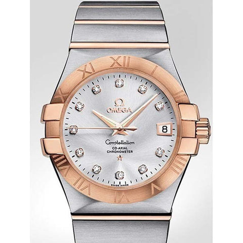 OMEGA Constellation 5-Year Warranty Silver (Case: Red Gold) 123.20.35.20.52.001 [Parallel Import]